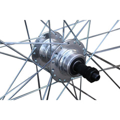 700c Hybrid Wheel Set – QR – Rim & Disc Brake – 7/8/9 Speed Freewheel
