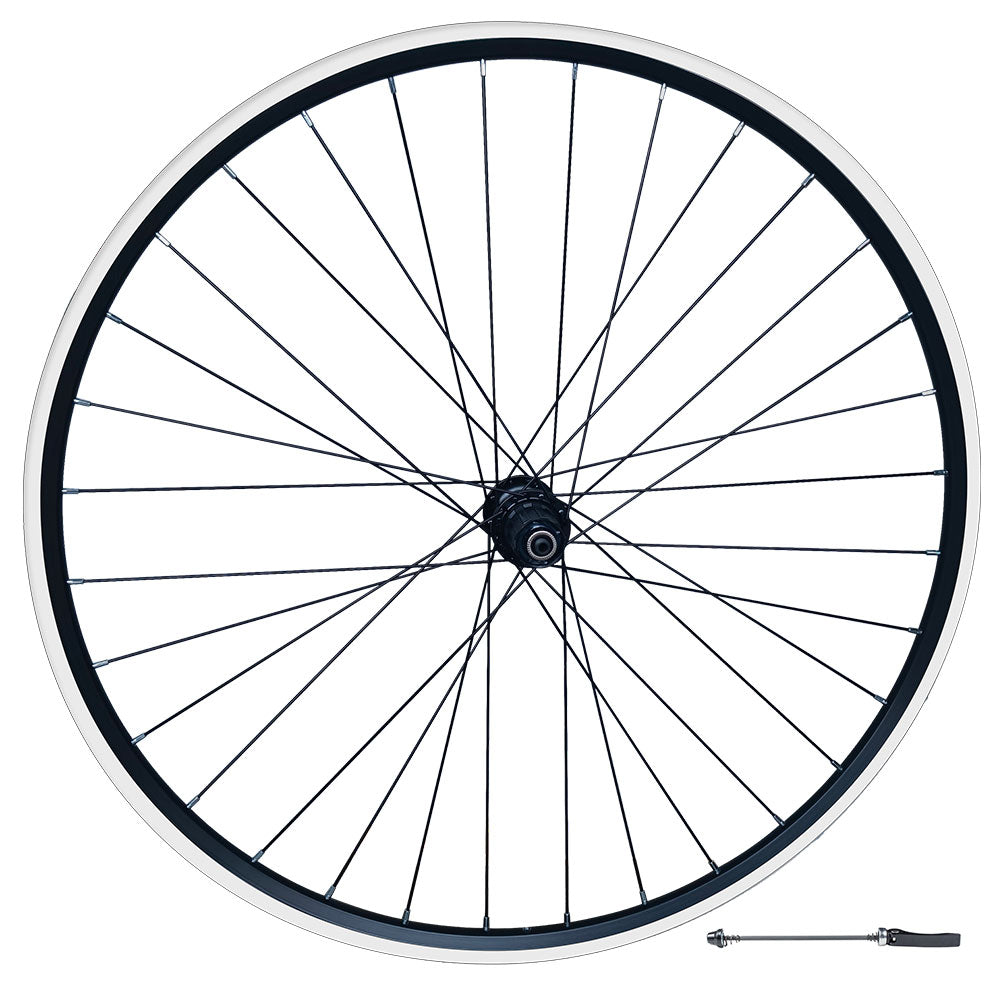 700c Road Rear Wheel – Rim Brake – QR – 15mm Rim – 7–11 Speed – 1150g