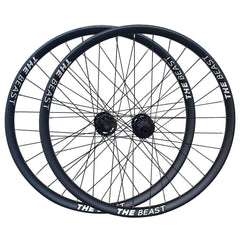 HIGH END - (12x148mm/15x110mm) BOOST THRU AXLE 29" 29er (ETRTO 622x30) Mountain MTB E-Bike Specific Wheelset 8/9/10/11/12 Speed - HG / SRAM XD / Shimano Microspline - Pillar PSR Spokes - Super High Strength 4D Rims - Tubeless Compatible