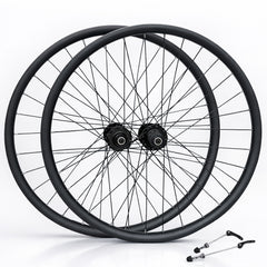 700c Hybrid Wheel Set – 6-Bolt Disc – QR – 20mm Rim – 7–11 Speed