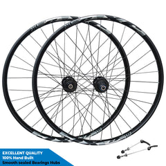 Giant XC2 QR 27.5" 650b (ETRTO 584x25) MTB Mountain Bike DISC BRAKE Wheelset 7/8/9/10/11 Speed - Sealed Bearings Hubs - Tubeless Compatible