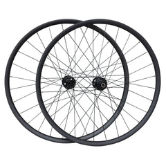 QR / THRU AXLE 27.5" 650B (ETRTO 584x21) Cyclocross Gravel Bike DISC Wheelset 8/9/10/11/12 Speed - HG / SRAM XD XDR - 6x Pawls Taiwan Sealed Bearings Hubs - Tubeless Compatible - Super Lightweight 1680g
