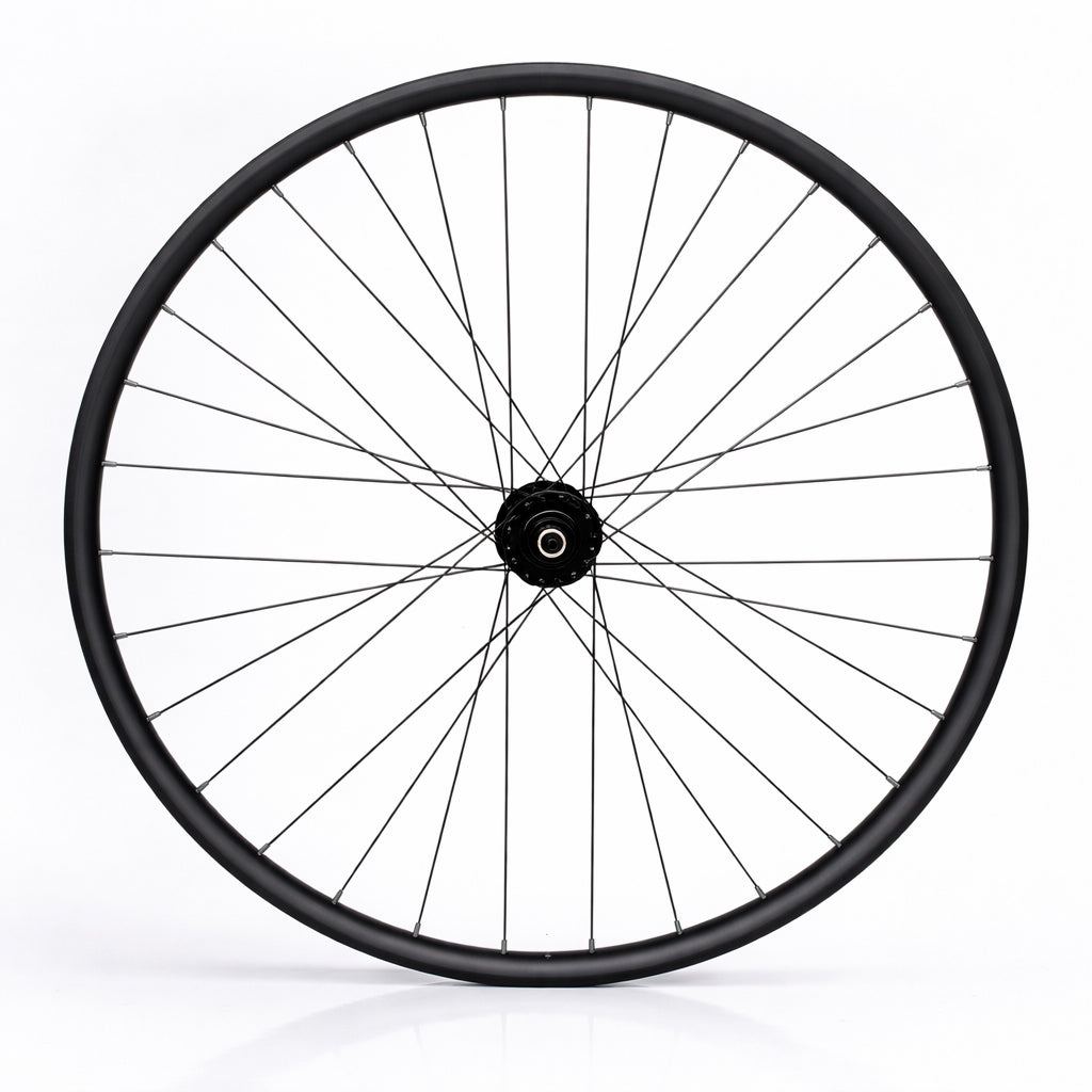 700c Road / Hybrid / CX / Gravel Front Wheel – 6-Bolt Disc – QR / Thru Axle – 19mm Rim – Performance Hub – 930g