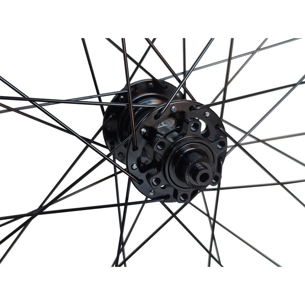 700c Hybrid / CX / Gravel Front Wheel – 6-Bolt Disc – QR – 25mm Rim – Tubeless Compatible