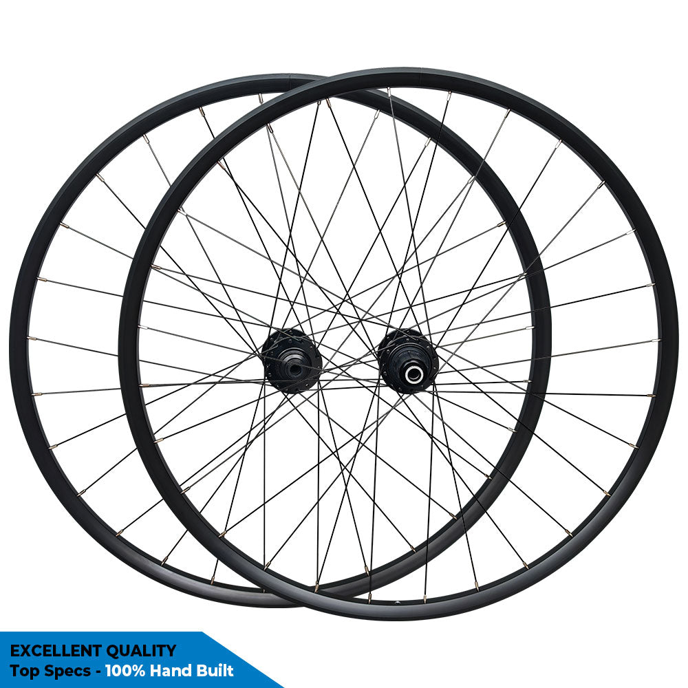 12x110 12x148 Boost Thru Axle 700c Road Cyclocross Gravel E-Bike 11/12 Speed Wheelset - HG / SRAM XD XDR - Premium 6x3 Pawls Taiwan Sealed Bearings (6 Bolt) Disc Brake Hubs - Tubeless Compatible - Lightweight 1850g