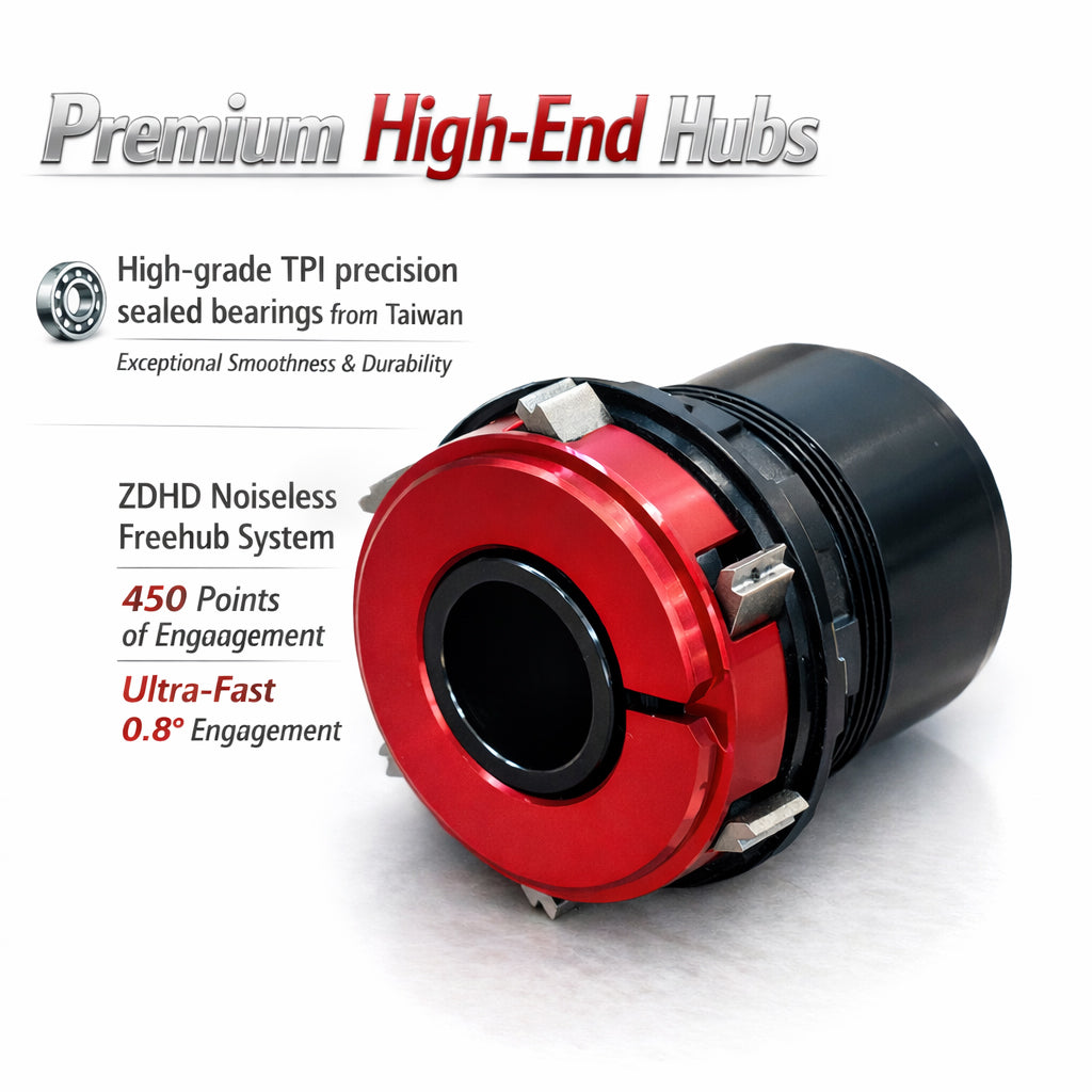 CARBON FIBRE 700c Road Wheel Set – Center Lock Disc – QR / Thru Axle – 22mm Rim – Tubeless Compatible – Performance Hubs – HG / XDR / Microspline – 8–12 Speed – 1475g