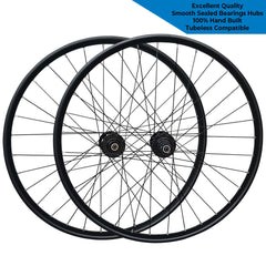 BOOST 141mm QR 29" 29er (ETRTO 622x25) MTB Mountain Trail Bike Wheel Set 9/10/11 Speed - Sealed Bearings Hub - Tubeless Compatible