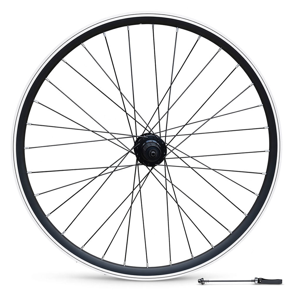 700c Hybrid Rear Wheel – Rim & Disc Brake – QR – 20mm Rim – 7/8/9/10 Speed - Tubeless Compatible