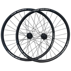 HIGH END - 700C GRAVEL SPECIFIC DISC WHEELSET - QR / THRU AXLE 700c (ETRTO 622x25) CX Cyclocross Gravel Bike Wheelset 8/9/10/11/12 Speed - HG / SRAM XD XDR - Premium 6x3 Pawls Taiwan Sealed Bearings Hubs - Tubeless Compatible - 1770g