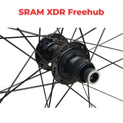 12x110 12x148 Boost Thru Axle 700c Road Cyclocross Gravel E-Bike 11/12 Speed Wheelset - HG / SRAM XD XDR - Premium 6x3 Pawls Taiwan Sealed Bearings (6 Bolt) Disc Brake Hubs - Tubeless Compatible - Lightweight 1850g