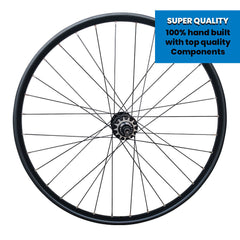 26" (ETRTO 559x25) 10x135 Jump Bike MTB Disc Single Speed REAR Wheel - Taiwan Sealed Bearings Hub - Tubeless Compatible