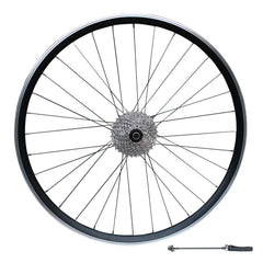 QR 700c (ETRTO 622x15) Road Racing Bike REAR Wheel 7/8/9/10 Speed - Sealed Bearings Hub - Double Wall Rim - 32x Spokes