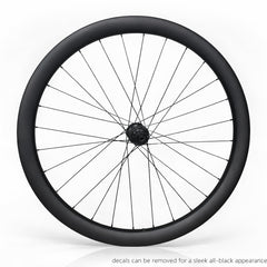 CARBON FIBRE 700c Road Rear Wheel – Center Lock Disc – QR / Thru Axle – 22mm Rim – Tubeless Compatible – Performance Hubs – HG / XDR / Microspline – 8–12 Speed – 800g