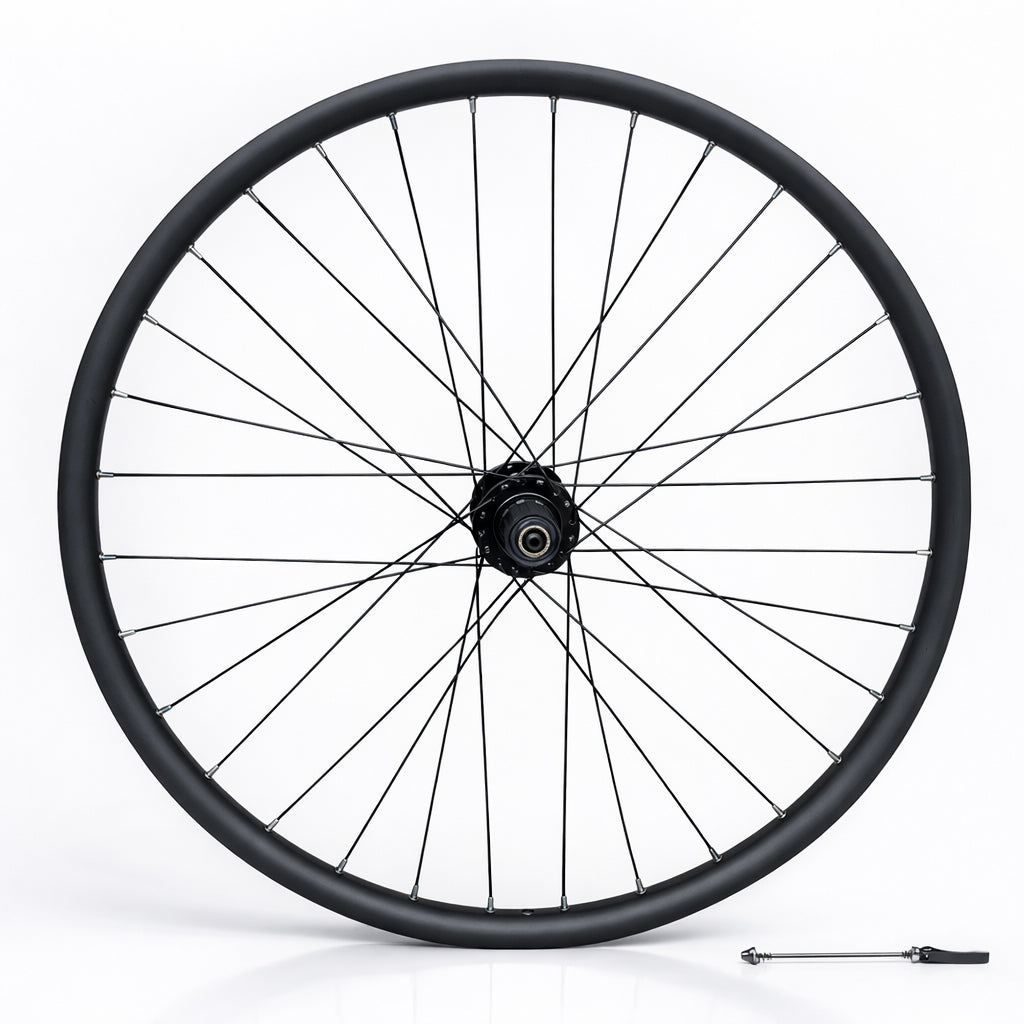 700c Hybrid Rear Wheel – 6-Bolt Disc – QR – 25mm Rim – Tubeless Compatible – 7–11 Speed