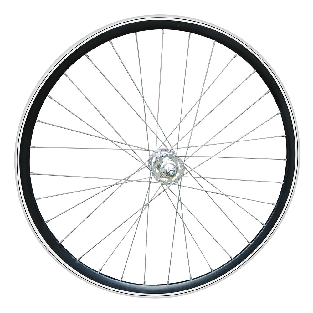 700c Fixie / Fixed / Single Speed Front Wheel – Rim Brake – Bolt-On Axle – 15mm Rim