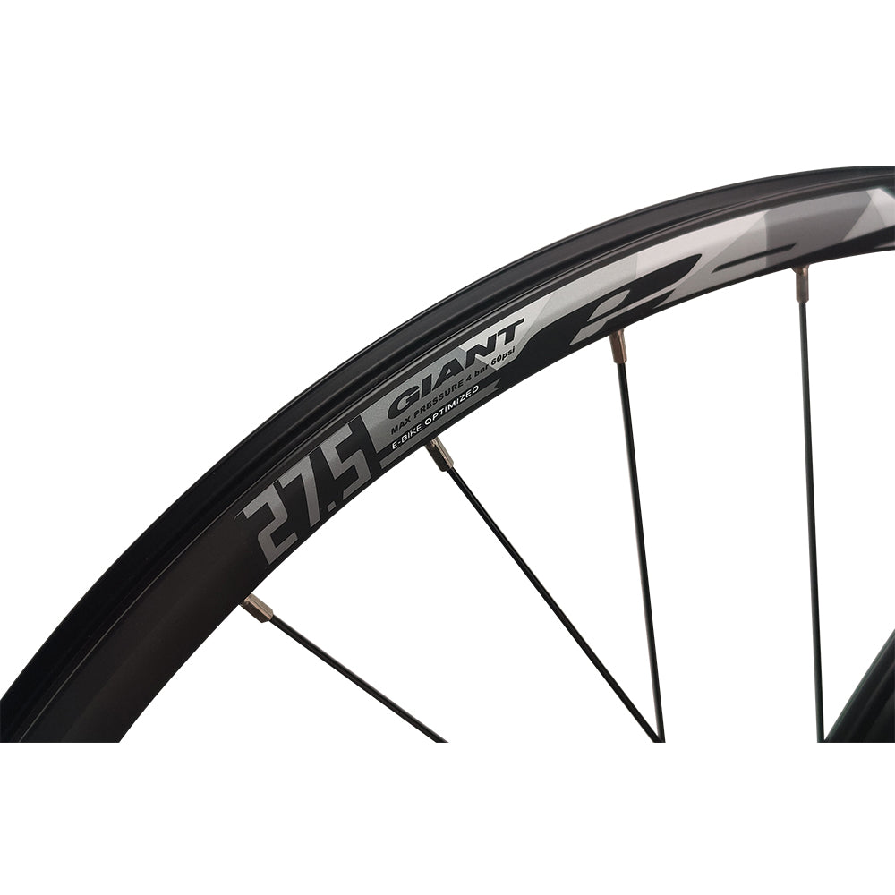 Giant 27.5” MTB Wheel Set – 6-Bolt Disc – QR / Thru Axle – 25mm Rim – Tubeless Compatible – Performance Hubs – HG / Microspline / XD – 8–12 Speed
