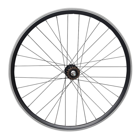 700c Fixie / Fixed / Single Speed Rear Wheel – Rim Brake – Bolt-On Axle – 15mm Rim – Flip-Flop Hub