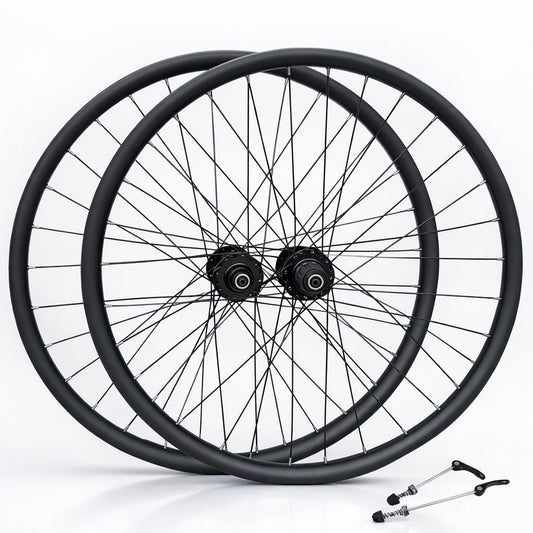 29” MTB Wheel Set – 6-Bolt Disc – QR – 25mm Rim – Tubeless Compatible – 7–11 Speed