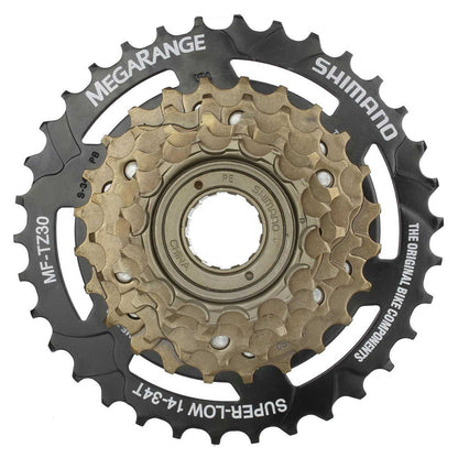 700c Hybrid Wheelset – Rim & Disc Brake – QR – 19mm Rim – Shimano 6/7 Speed Freewheel