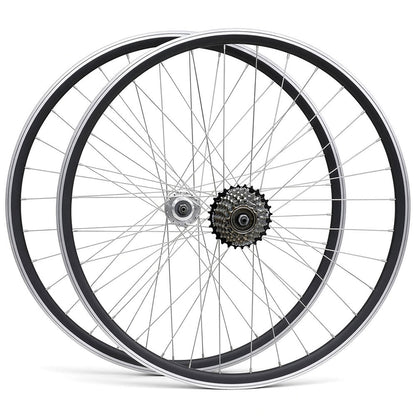 29″ MTB Wheelset – Rim & Disc Brake – QR – 19mm Rim – Shimano 6/7 Speed Freewheel