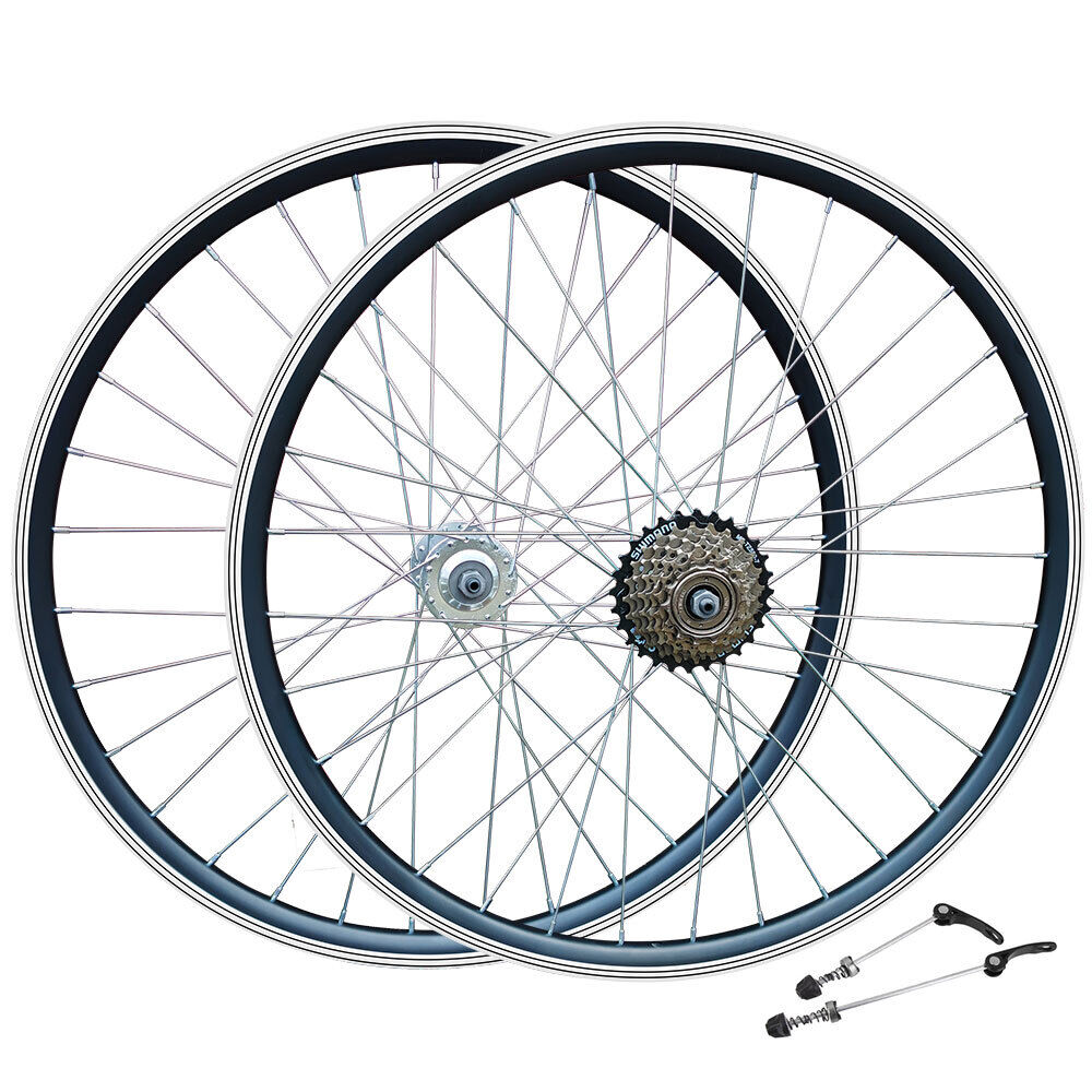 27.5” Wheel Set – QR – Rim & Disc Brake – Shimano 6/7 Speed Freewheel