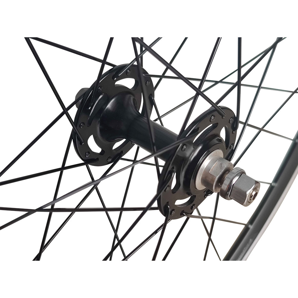 700c Fixie / Fixed / Single Speed Front Wheel – Rim Brake – Bolt-On Axle – 15mm Rim