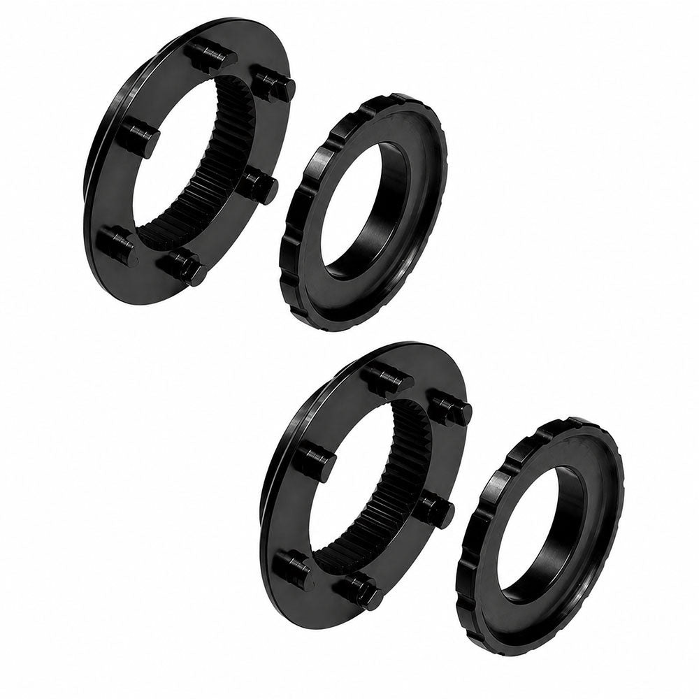 Center Lock to 6-Bolt Disc Rotor Adapters – Pair