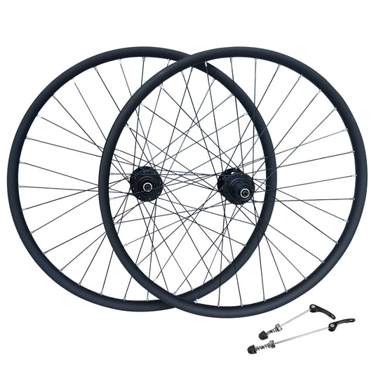 Carrera Vendetta Boost 141mm QR 27.5"+ 650b (ETRTO 584x30) Specific MTB Wheelset - Sealed Bearings (6 Bolt) Disc Brake Hubs - Tubeless Compatible