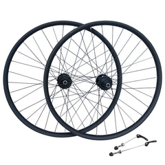 Carrera Vendetta Boost 141mm QR 27.5"+ 650b (ETRTO 584x30) Specific MTB Wheelset - Sealed Bearings (6 Bolt) Disc Brake Hubs - Tubeless Compatible