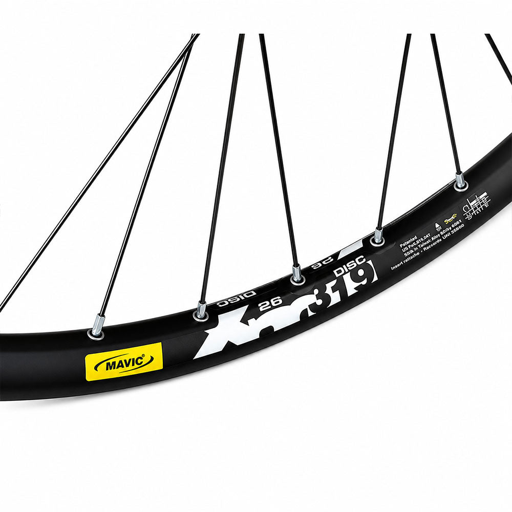 Mavic XM319 26” / 27.5” 650b / 29” MTB Wheel Set – Center Lock Disc – QR – 19mm Rim – 7–11 Speed