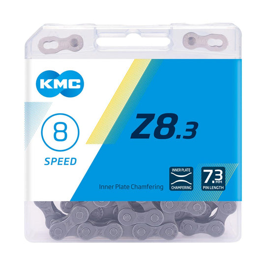 KMC Z8 Chain - 6/7/8 Speed Compatible - 114 links Including Quick Link - Extremely Durable