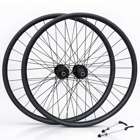 700c Road / Gravel Wheel Set – 6-Bolt Disc – QR – 20mm Rim – 7–10 Speed