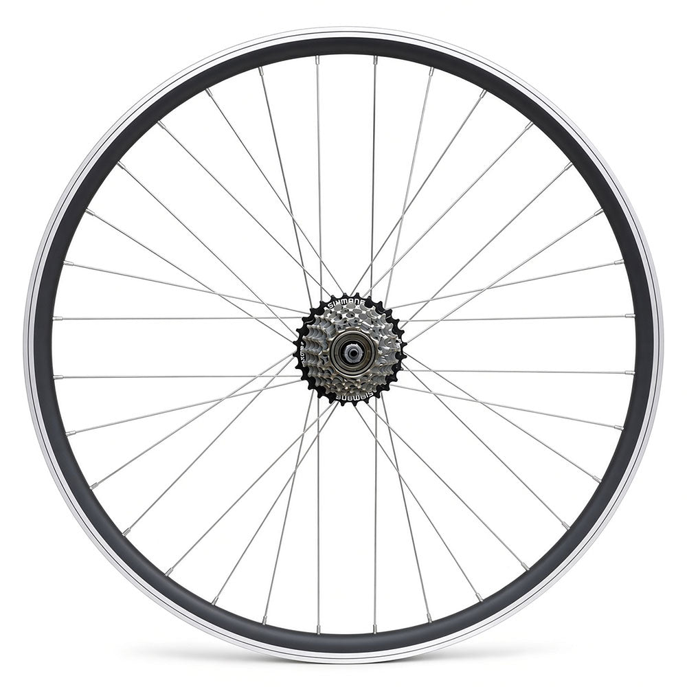 29″ MTB Rear Wheel – Rim & Disc Brake – QR – 19mm Rim – Shimano 6/7 Speed Freewheel