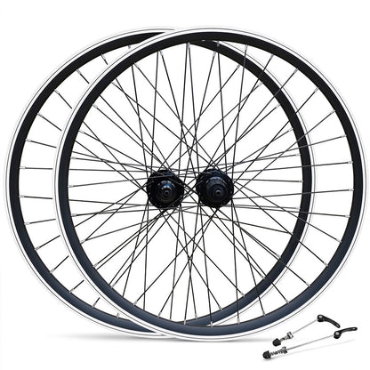 700c Hybrid / Gravel Wheel Set – Rim & Disc Brake – QR – 20mm Rim – 7/8/9/10 Speed - Tubeless Compatible