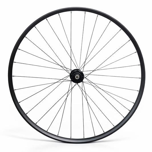 700c Road / Hybrid / CX / Gravel Front Wheel – 6-Bolt Disc – QR / Thru Axle – 20mm Rim – Tubeless Compatible – 840g