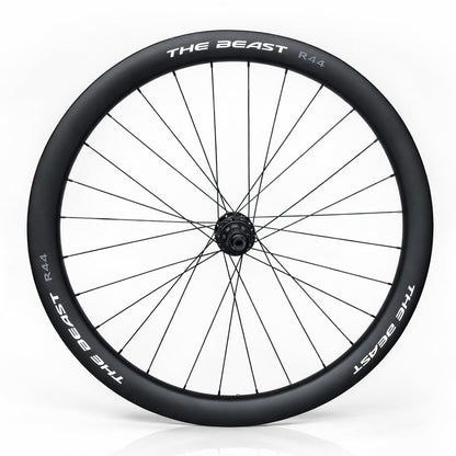 CARBON FIBRE 700c Road Rear Wheel – Center Lock Disc – QR / Thru Axle – 22mm Rim – Tubeless Compatible – Performance Hubs – HG / XDR / Microspline – 8–12 Speed - 795g