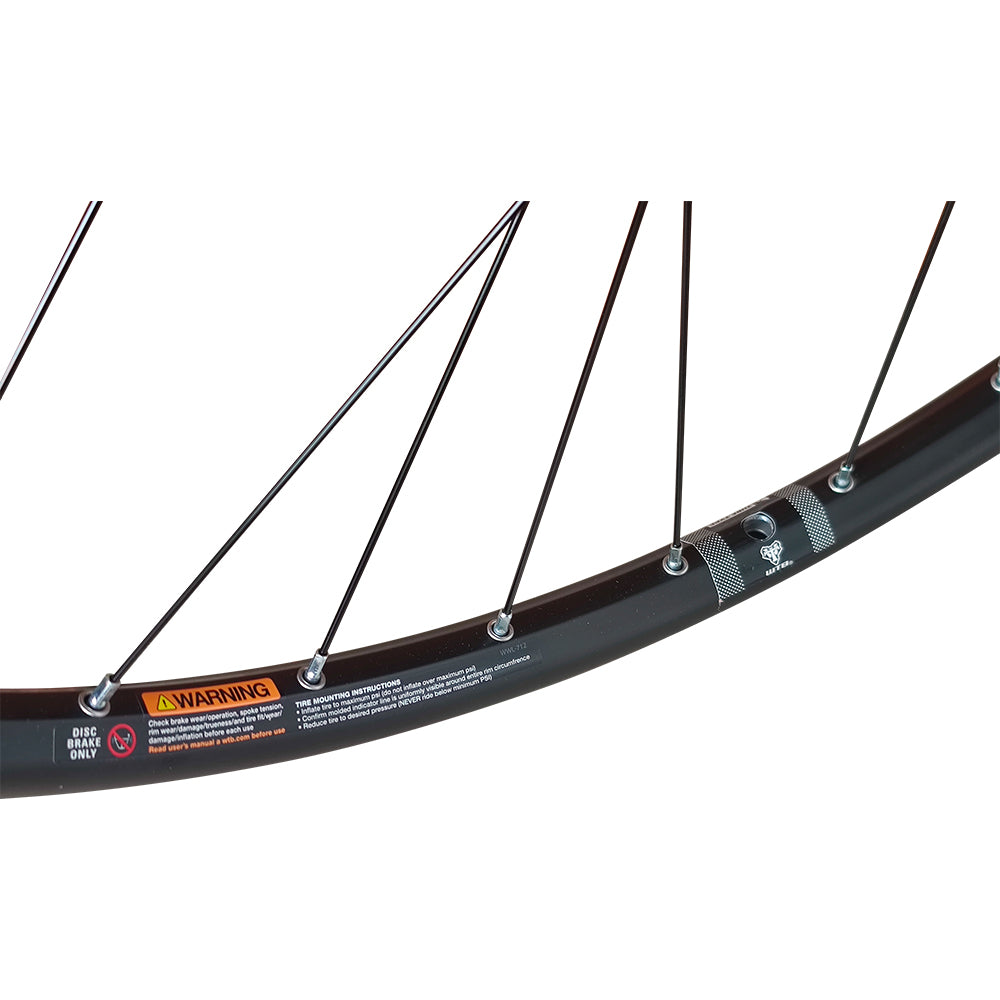 WTB SX i19 700c Road / Hybrid / CX / Gravel Wheel Set – 6-Bolt Disc – QR / Thru Axle – 19mm Rim – Performance Hubs – HG / XD / XDR – 8–12 Speed – 1950g