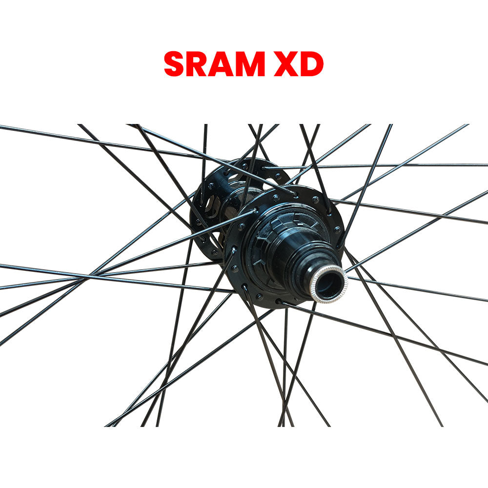 12x148mm BOOST THRU AXLE 27.5" 650b (ETRTO 584x30) MTB Mountain Downhill Trail Enduro Bike REAR Wheel 10/11/12 Speed - HG Freehub / Shimano Micro Spline / SRAM XD - Premium 6x Pawls Sealed Bearings Hub - DT SWISS Champion Spokes - Tubeless Compatible