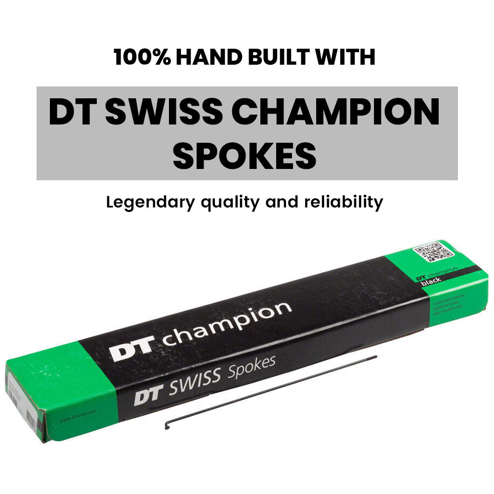 QR / THRU AXLE 700c (ETRTO 622x20) Road Hybrid CX Cyclocross Gravel Bike DISC BRAKE REAR Wheel 8/9/10/11/12 Speed - HG / SRAM XD XDR - 6x Pawls Taiwan Sealed Bearings Hub - DT Swiss Champion Spokes - Tubeless Compatible - Lightweight 950g