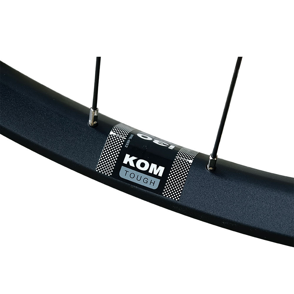 WTB KOM TOUGH i30 (Boost Thru Axle 12x148mm/15x110mm) 27.5" / 29" MTB Bike Wheelset - SHIMANO Deore XT 12 Speed Micro Spline - Pillar PSR Spokes - Tubeless Compatible System