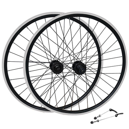 26” MTB Wheel Set – Rim & Disc Brake – QR – 19mm Rim – 7/8/9/10 Speed