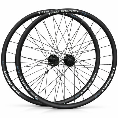 700c Road Wheel Set – Center Lock Disc – QR / Thru Axle – 21mm Rim – Tubeless Compatible – Performance Hubs – HG / XDR / Microspline – 8–12 Speed – 1475g