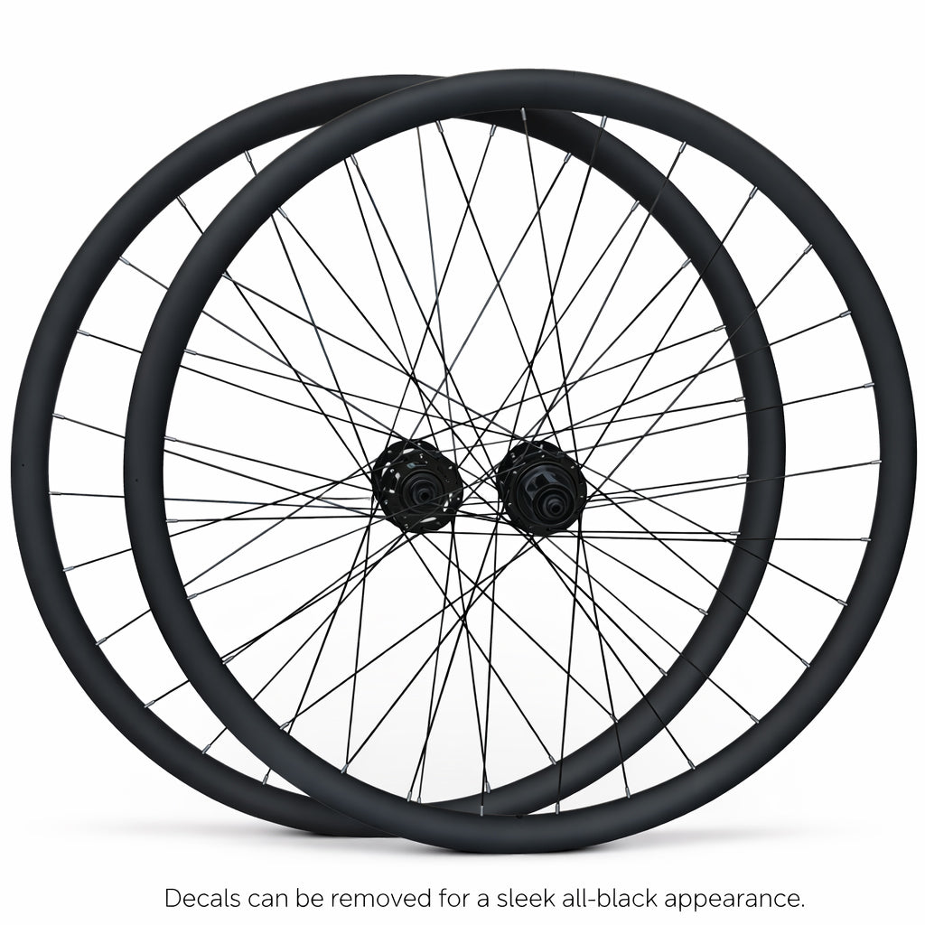 700c Hybrid / CX / Gravel Wheel Set – Center Lock Disc – QR / Thru Axle – 25mm Rim – Tubeless Compatible – Performance Hubs – HG / XDR / Microspline / Campagnolo – 8–12 Speed – 1715g