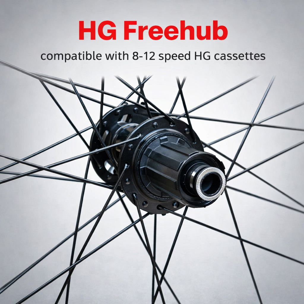 29” MTB Wheel Set – 6-Bolt Disc – QR / Thru Axle / Boost – 25mm Rim – Tubeless Compatible – Performance Hubs – HG / Microspline / XD – 8–12 Speed