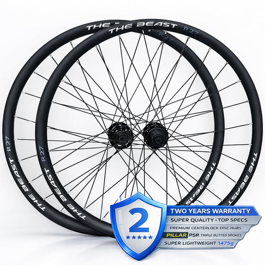 700c Road Wheel Set – Center Lock Disc – QR / Thru Axle – 21mm Rim – Tubeless Compatible – Performance Hubs – HG / XDR / Microspline – 8–12 Speed – 1475g