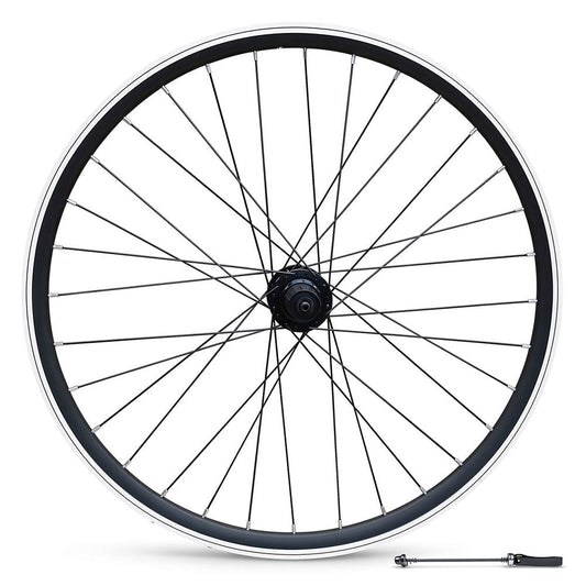 700c Hybrid Rear Wheel – Rim & Disc Brake – QR – 20mm Rim – 7/8/9/10 Speed - Tubeless Compatible