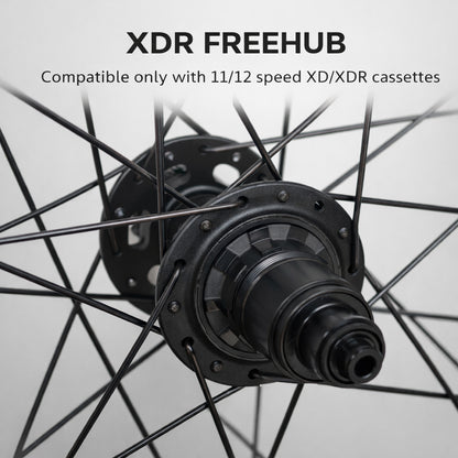 700c Road / Hybrid / CX / Gravel Wheel Set – 6-Bolt Disc – QR / Thru Axle – 19mm Rim – Performance Hubs – HG / XD / XDR – 8–12 Speed – 1960g