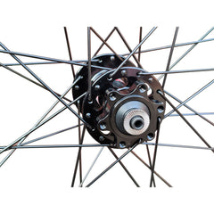 27.5” MTB Front Wheel – 6-Bolt Disc – QR – 20mm Rim