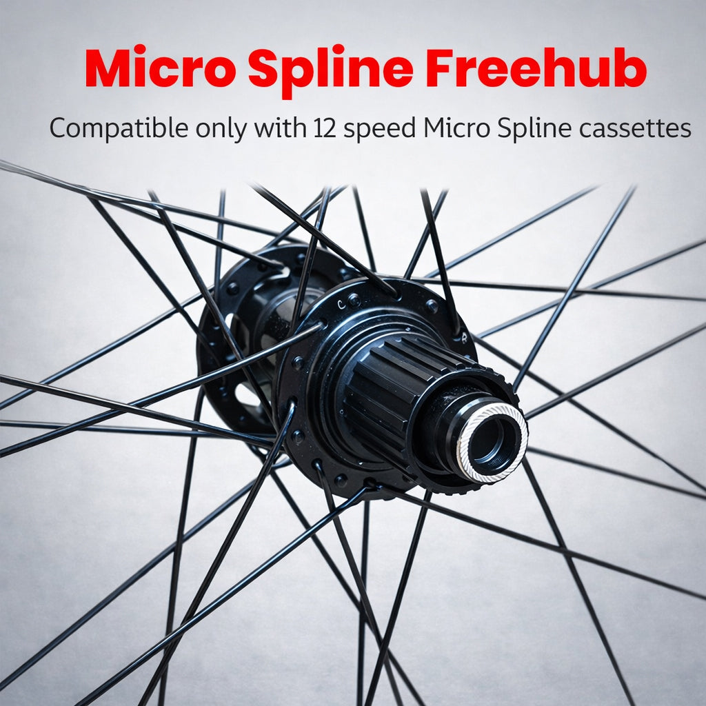29” MTB Wheel Set – 6-Bolt Disc – QR / Thru Axle / Boost – 25mm Rim – Tubeless Compatible – Performance Hubs – HG / Microspline / XD – 8–12 Speed