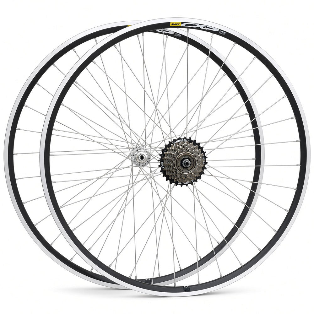Mavic CXP 700c Road Wheel Set – Rim Brake – QR – 15mm Rim – 6/7/8 Speed Freewheel